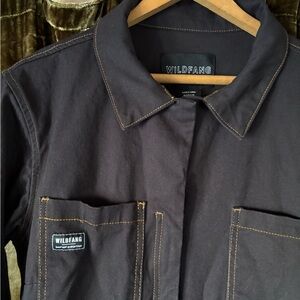 Wildfang
 The Essential Long Sleeve Coverall Black, Size M
